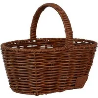UNUS HOME Einkaufskorb Einkaufskorb im Rattan-Look für Kinder, Kaufladen-Korb, Picknickkorb, Spielzeugkorb, Ladenkorb, Osterkorb