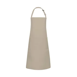 Karlowsky - Latzschürze, Tasche (Sand)