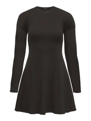 ONLY - ONLKENYA L/S DRESS JRS Chocolate Torte - Gr. - XS