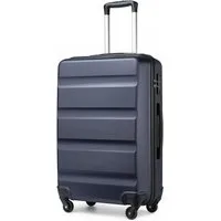 KONO Hartschalen-Trolley Handgepäck Leicht Hartschalenkoffer aus ABS Reisekoffer mit 4 Rollen