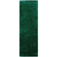 Bruno Banani Hochflor-Läufer Dana Teppich, Kundenliebling, rechteckig, Höhe: 30 mm, Brücke, uni, weich, Mikrofaser, Diele, Flur, Wohnzimmer, Schlafzimmer