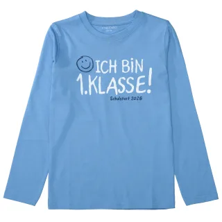 STACCATO - Sprücheshirt kobalt - Gr. - 122