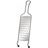 RÖSLE Küchenreibe, Edelstahl 18/10, (1-St), Grobreibe für Rohkost, Kartoffeln oder Käse, mit Silikonstandfüßen