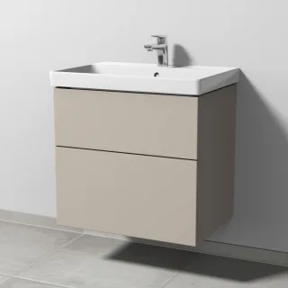 Sanipa 3way Waschtischunterbau zu Villeroy & Boch Avento Waschtisch mit 2 Auszügen, Kaschmir-Matt SP6221U