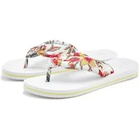 LASCANA Sandale, Badeschuh, Pantolette, Badelatsche, Flip Flop, Sommerschuh, Badezehentrenner Zehentrenner ultraleicht mit softem Band VEGAN