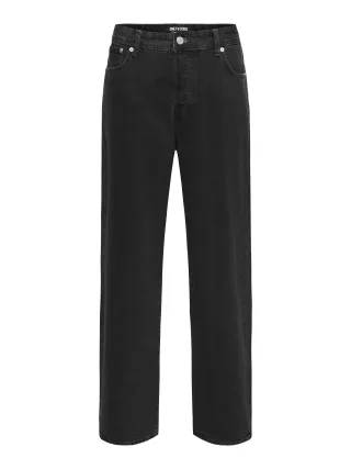 ONLY&SONS - ONSFADE LOOSE WB 6778 TAI DNM NOOS Schwarz - Gr. - 32