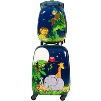 COSTWAY Kinderkoffer 2tlg Kinderkoffer