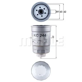 Mahle Kraftstofffilter Cadillac Bls Saab 9-3 9-3x 9-5 1,9