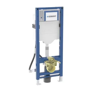 Geberit Duofix Wand-WC-Element 111350006 mit Sigma Unterputz-Spülkasten 12 cm, barrierefrei