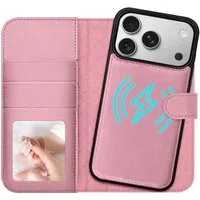 CoolGadget Handyhülle Magnet Book Case für Apple iPhone 17 Pro Max Hülle + Klapphülle 6,9 Zoll, 2in1 abnehmbare magnetische RFID Schutzhülle Kartenfach Fotofenster