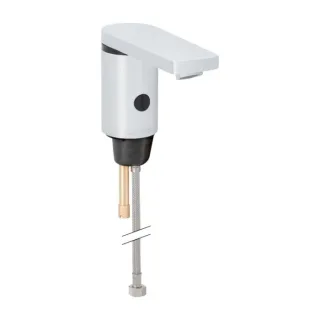Geberit Typ 186 Infrarot-Waschtischarmatur 116236211 Batteriebetrieb, ohne Mischer, hochglanz-verchromt