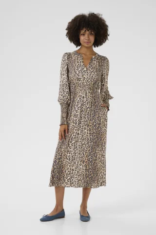 Kleid CUdana Relaxed fit leopard