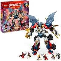 LEGO® Zanes Ultra-Kombi-Mech (71834), LEGO Ninjago Konstruktionsspielsteine, (1187 St), Made in Europe
