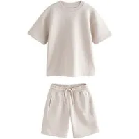 Next T-Shirt & Shorts Relaxed Fit T-Shirt und Shorts, Set (2-tlg)