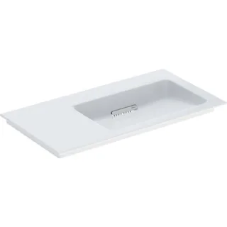 Geberit ONE Möbel-Waschtisch 90x47,5cm, Abgang horizontal,Ablage links 505013001