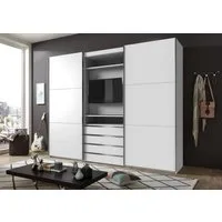 Wimex Schwebetürenschrank Magic by fresh to go tolles EXTRA: mit drehbarem TV-Element, mittig mit Schubladen