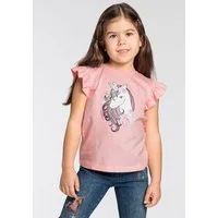 KIDSWORLD T-Shirt mit Einhorn-Druck Kurzarm, basic geschnitten, mit modischem Druck