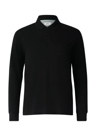 s.Oliver - Polo-Shirt schwarz - Gr. - 5XL