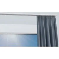indeko Vorhangschiene Wendeschiene, 1-läufig, Aluminium, Innenlaufschiene 1- bis 4-läufig, Wunschmaßlänge