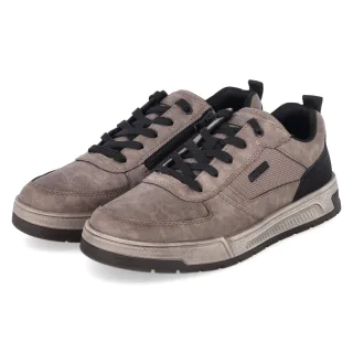 Rieker Low Sneaker  Taupe - Gr. 41 -  Textil