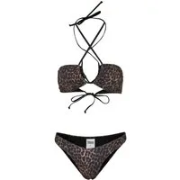 URBAN CLASSICS Bügel-Bikini Urban Classics Damen Ladies AOP Hot V Bikini