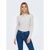 ONLY Langarmshirt ONLSMILLA (1-tlg) Lochmuster