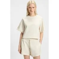 HUGO T-Shirt Dorlina mit Logostickerei