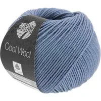 LANA GROSSA COOL WOOL pflegeleichtes Strickgarn extrafeine Merinowolle Häkelwolle, 160 m (Strickgarn aus extrafeiner Merinowolle, kuschelig weich und pflegeleicht), 50 g