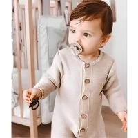 Minora Strickkleid Minora Gestrickter Unisex Strampler