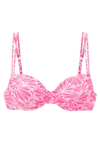 LASCANA - Venice Beach LM exkl. Sport Bügel-Top pink - Gr. - 44E