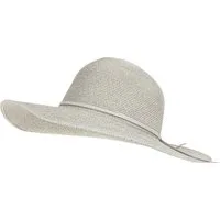 Caspar Strohhut HT023 eleganter großer Damen Sommerhut Sonnenhut mit breiter Krempe und schmalem Schleifenband