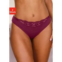 Nuance by Lascana Slip (Packung, 2 Stück) mit Spitzeneinsatz vorne