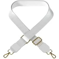 EAZY CASE Schulterriemen Schultergurte für Taschen unifarbend Schulterriemen Taschenband Schultergurt Band zum Wechseln Tasche Weiß