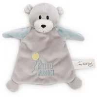 Nici Kuscheltier NICI 62981 - Schmusetuch Bär Finni Kleines Wunder, 20 cm, Plüsch, My F
