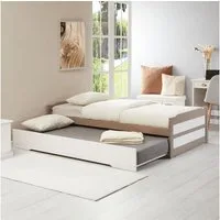 IDIMEX Funktionsbett LORENA, Ausziehbett Tagesbett Jugendbett 90x190 cm