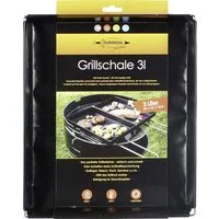 Broszio Grillrosteinsatz Brozio Durandal Selection Grillschale 3 L, Glas