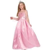 JADEO Kostüm Prinzessinen-Kostüm für Mädchen Faschingskostüm rosa