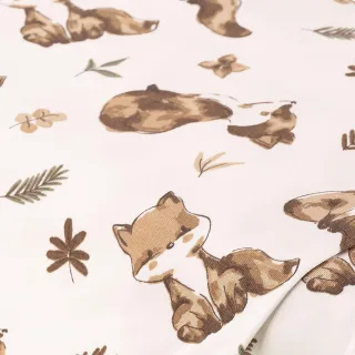 Sweat / French Terry "Fuchs", natur-color