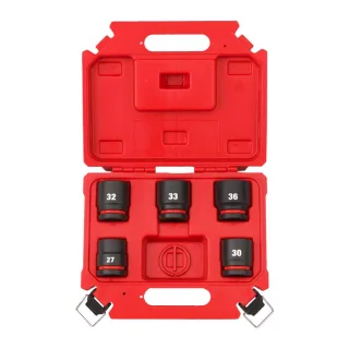 Milwaukee SHOCKWAVE Schlagnuss 1 kurz, 5-teiliges Set - 4932498751