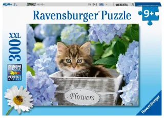 Ravensburger Kinderpuzzle 12894 - Kleine Katze [300 XXL Teile]
