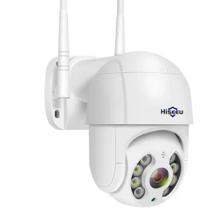 Hiseeu WHD818 8MP WiFi Camera Intelligent Night Vision Two-way Audio AI Human Detection IP66 Waterproof Support TF Card