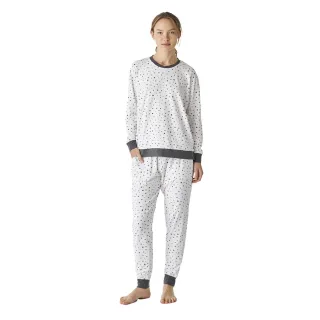JJBEP1501 Langarm-Baumwollpyjama für Damen