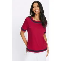 Sieh an! T-Shirt Kurzarm-Shirt Kurzarm