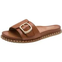 Tamaris WIDE FIT MultiAdjustable, comfortFit aus Leder Pantolette MultiAdjustable