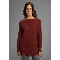 Laura Scott Fledermauspullover kuscheliger Winterstrick mit Zopfstrickmuster - NEUE KOLLEKTION