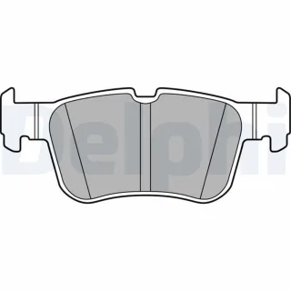 Delphi Bremsbel?ge hinten Ford Edge Ford Galaxy Mondeo S-Max