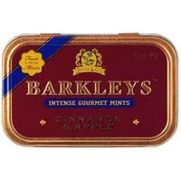 BARKLEYS Süßigkeit, Barkleys Pastillen Tin Cinnamon und Apfel in einer Metalldose 50g