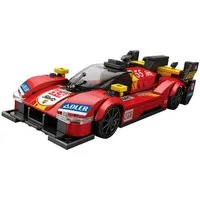 Reobrix 661 Spielbausteine, (Klemmbaustein Set, 307 St., Klemmbaustein Modellbausatz), Hypercar Modell 17,4 cm lang mit 307 Teilen ab 14 Jahren