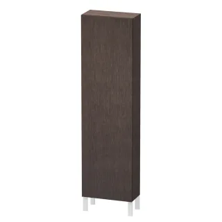 Duravit L-Cube Hochschrank Eiche dunkel gebürstet Matt 500x243x1760 mm - LC1171R7272 LC1171R7272