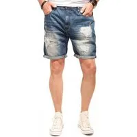 Shine Original Jeansshorts kurze Shorts im Used Look